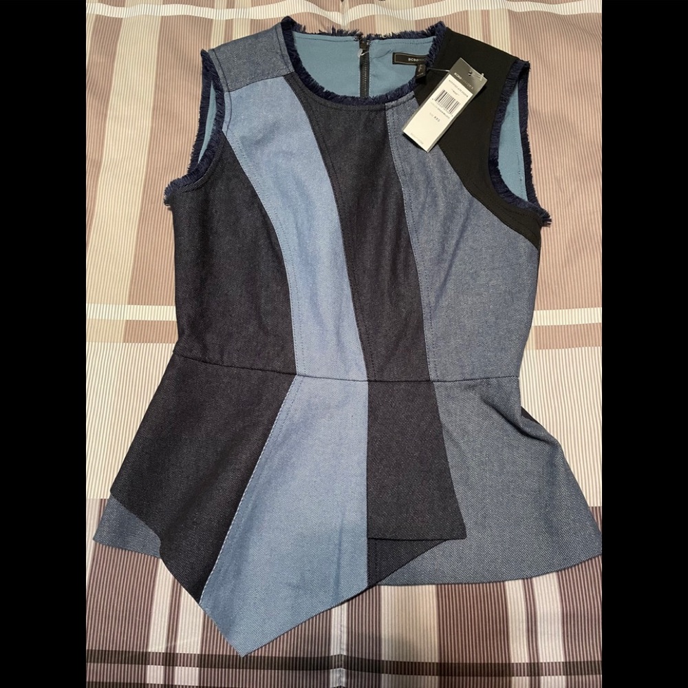 Xss unique denim top